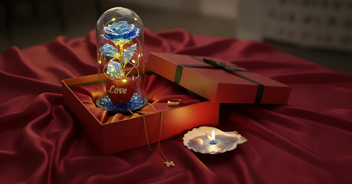 Build-Your-Own Gift Box: 3 Customizable Items – Galaxy Rose Edition Combo