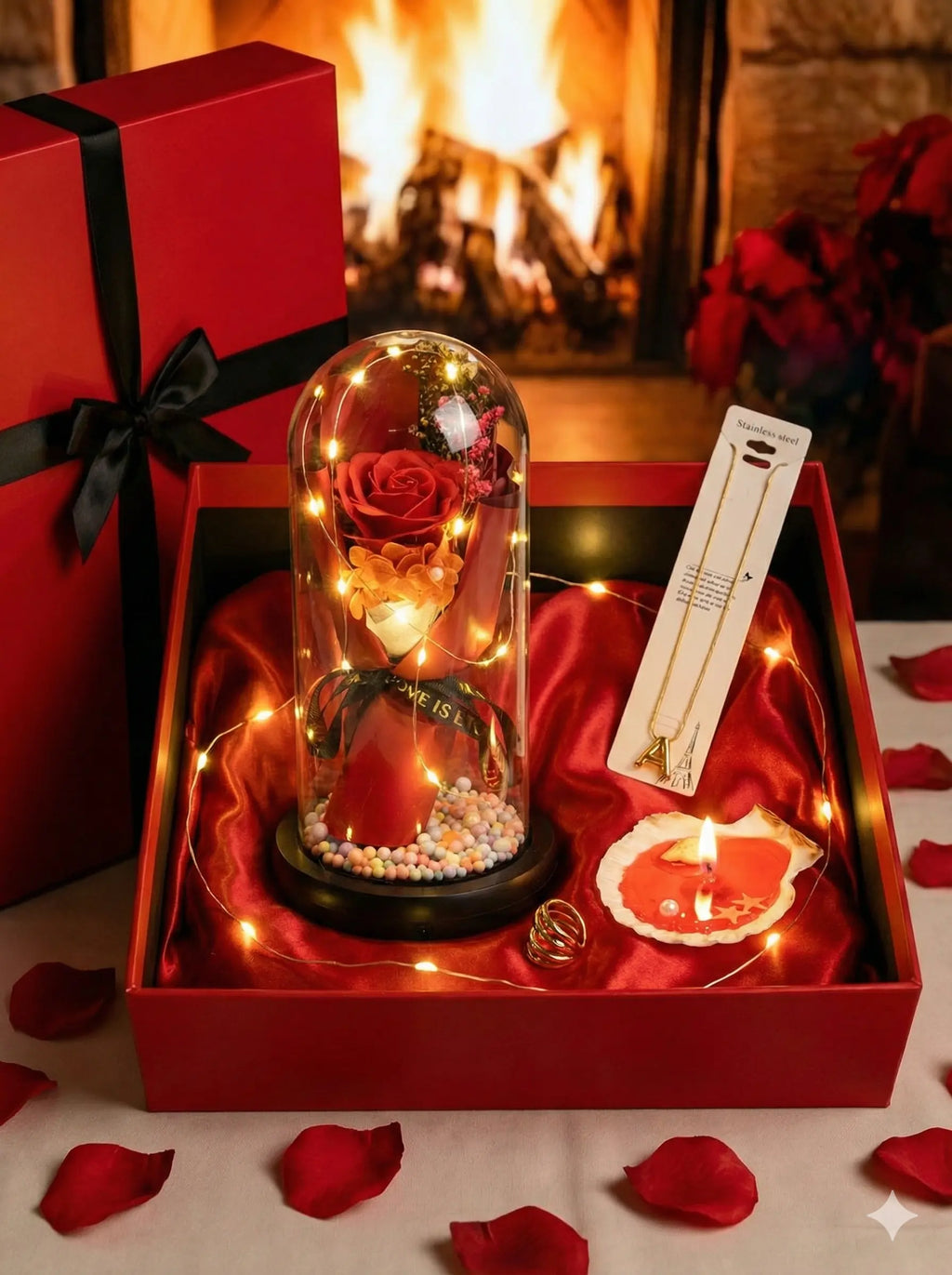 Build-Your-Own Gift Box: 3 Customizable Items – Classic Rose Combo