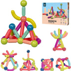 Magnetic Building Blocks for Kids, Educational Magnetic Tiles Set for Toddlers & Children, 3+ Years Old, STEM  (36 pcs)