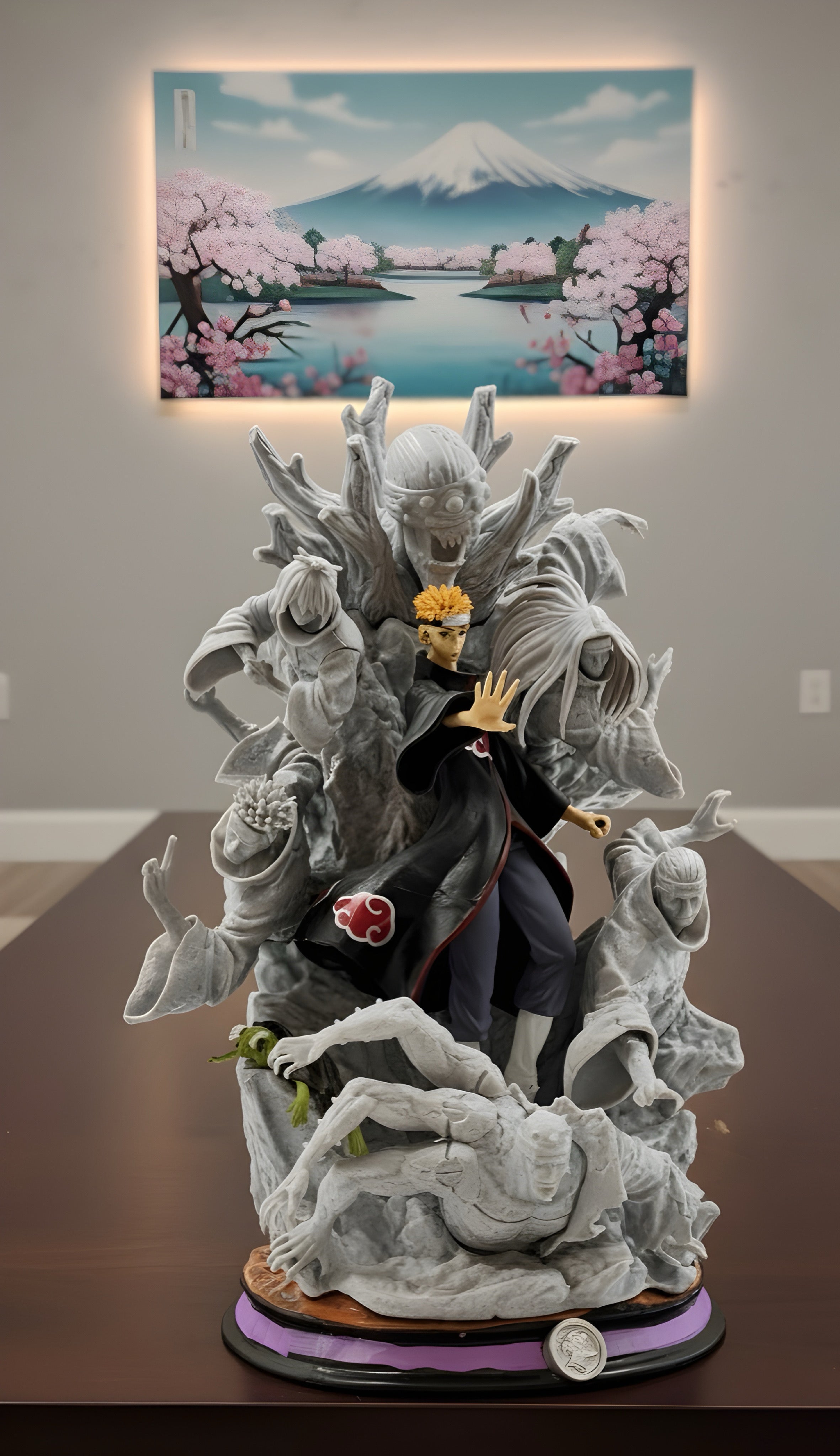 Naruto Shippuden: Pain (Nagato) and Six Paths Resin Statue - 10-Inch Premium Collector's Figure