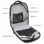 "The Lumina" LED Smart Backpack (Midnight Black)